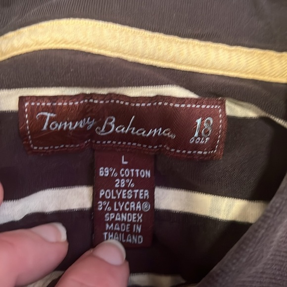 Tommy Bahama Golf Polo Short Sleeve Shirt - Picture 10 of 10